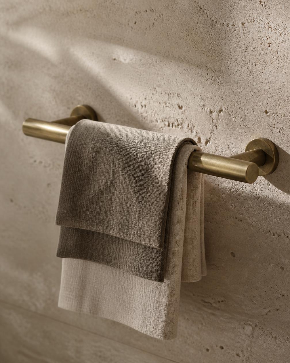 Linen on Brass